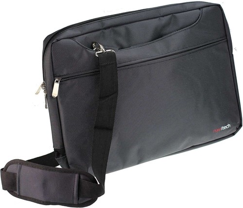 Navitech black bag for dell - black,
