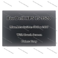 15" Gris Dell XPS 15 9520 UHD