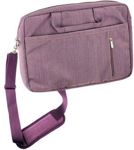 Navitech purple bag for - for, dell