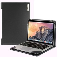Broonel Black Leather Laptop